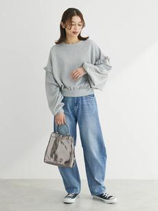 ・ELENCARE DUE デニムカーブパンツ ・ELENCARE DUE デニムカーブパンツ